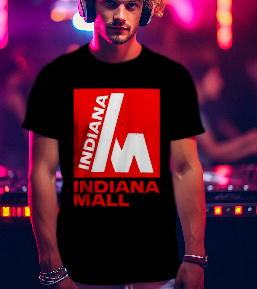 Indiana Mall Indiana PA Vintage Style Red T-Shirt