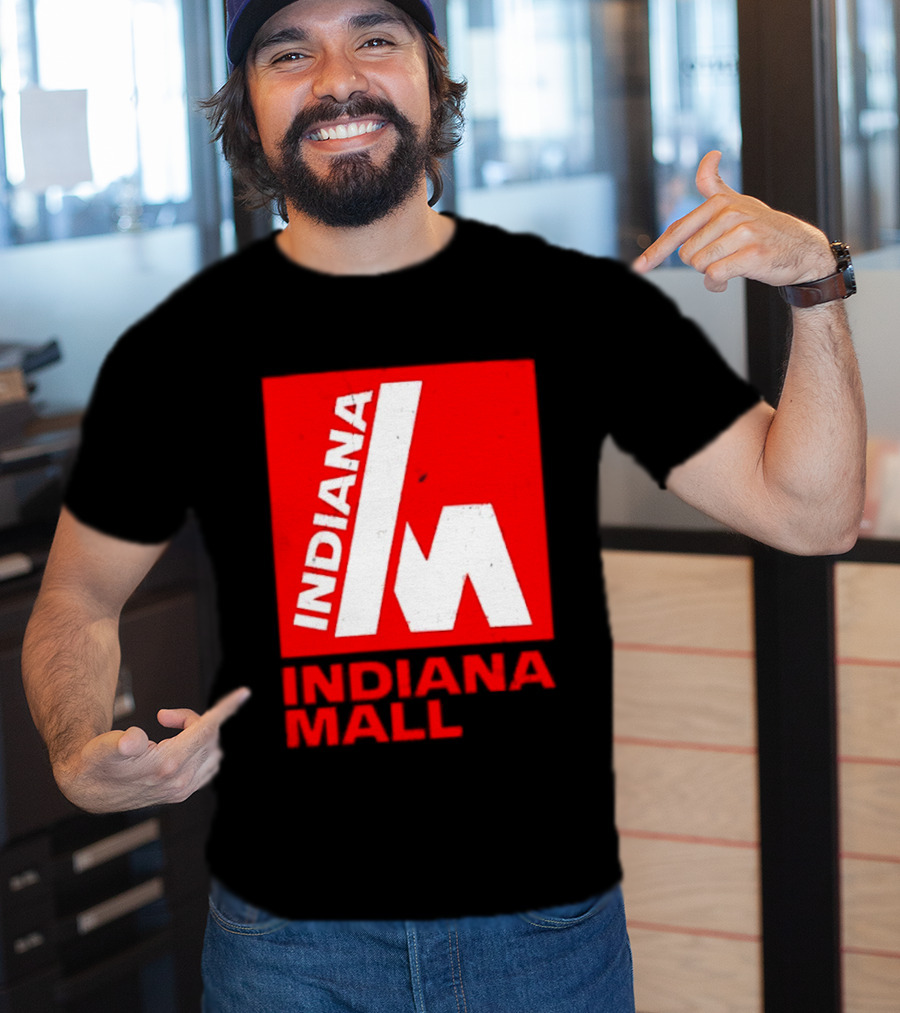 Indiana Mall Indiana PA Vintage Style Red T-Shirt
