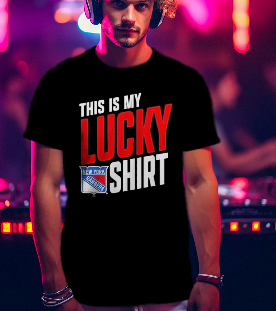 New York Rangers This Is My Lucky T-Shirt