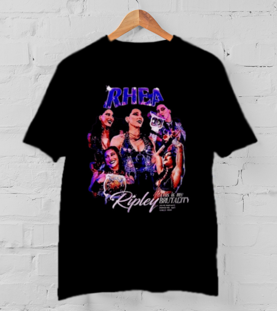 Rhea Ripley This Is My Brutality Champion Series T-Shirt