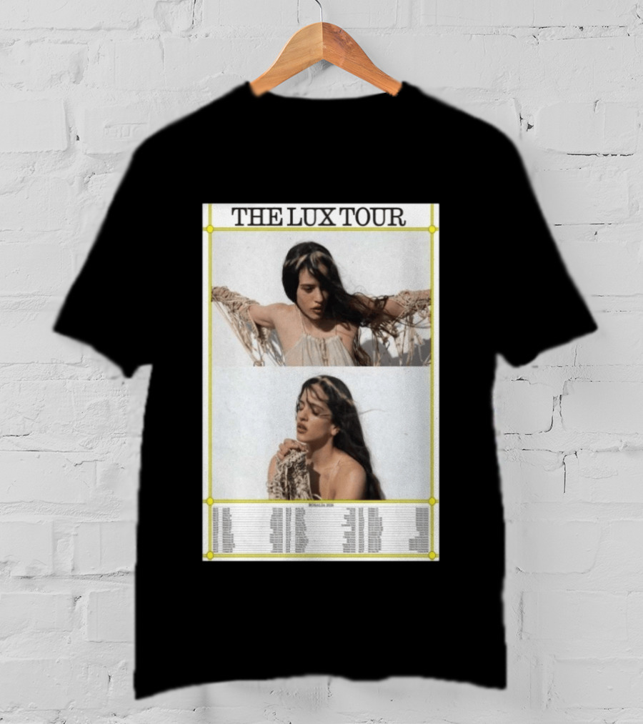 THE LUX TOUR Rosalía 2026 List T-Shirt