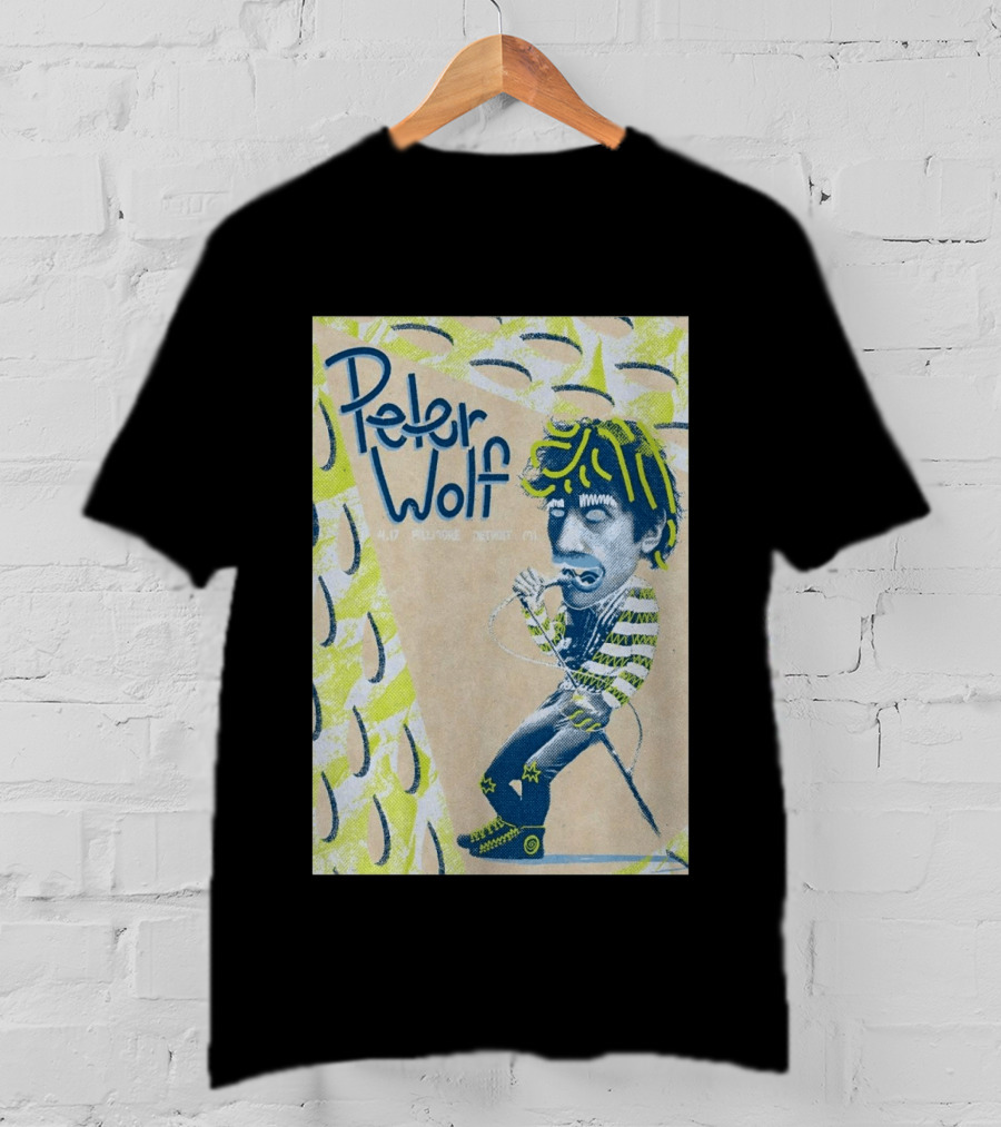 Peter Wolf Apr 17 Fillmore Detroit MI T-Shirt