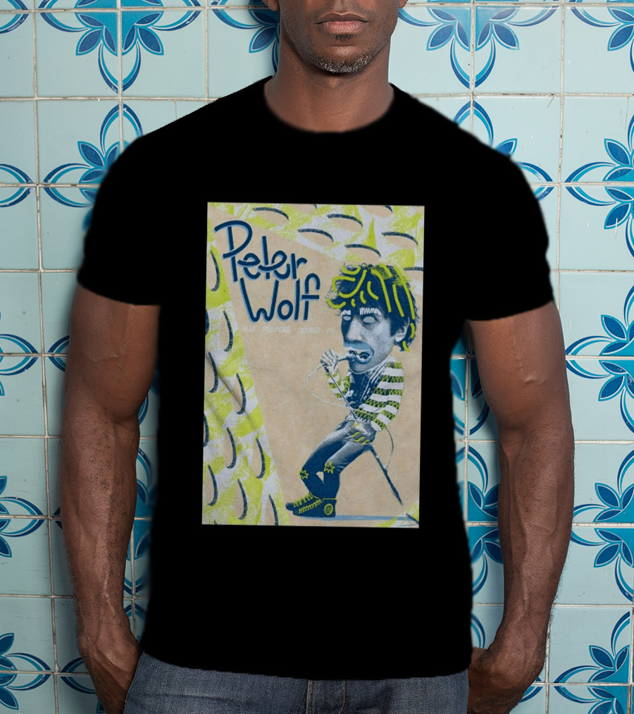 Peter Wolf Apr 17 Fillmore Detroit MI T-Shirt