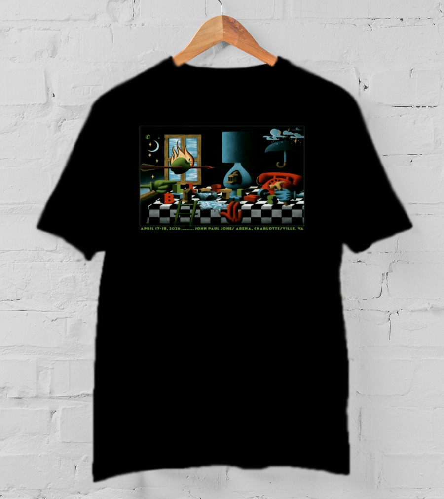 Billy Strings April 17 18 2026 John Paul Jones Arena Charlottesville VA Event T-Shirt