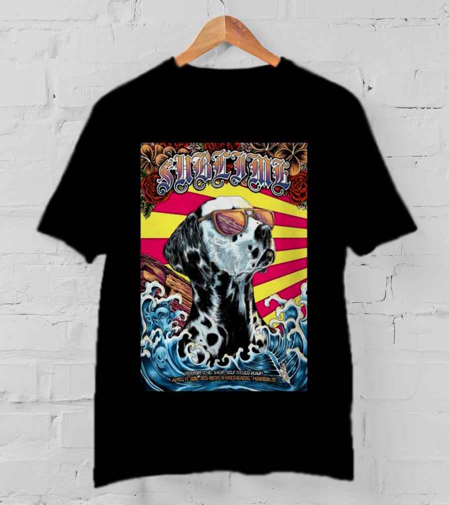 Sublime Self Titled Album April 17 2026 Red Rocks Amphitheatre Morrison CO T-Shirt