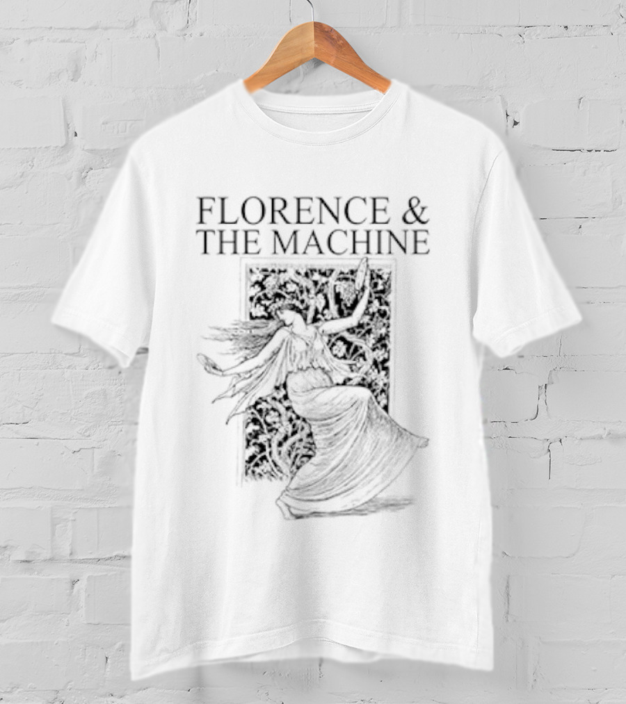 Florence And The Machine Flowing Artistic Figure T-Shirt