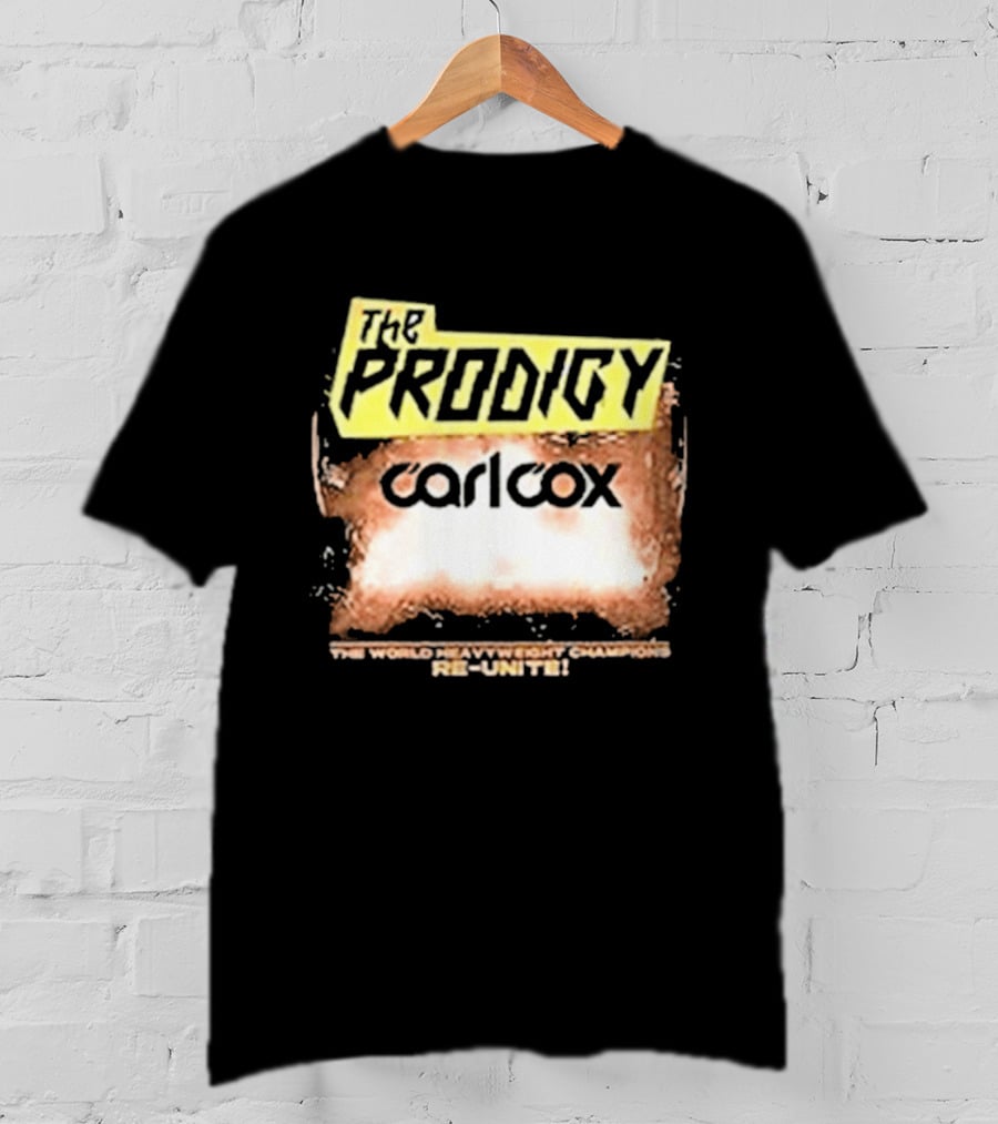 The Prodigy Carl Cox UK Ireland 2026 Tour Re United T-Shirt