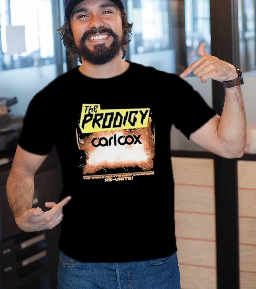 The Prodigy Carl Cox UK Ireland 2026 Tour Re United T-Shirt