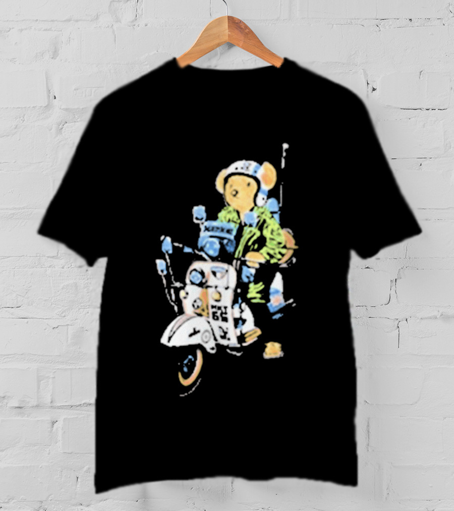 The Who X Market Studios Mod Bear Scooter T-Shirt