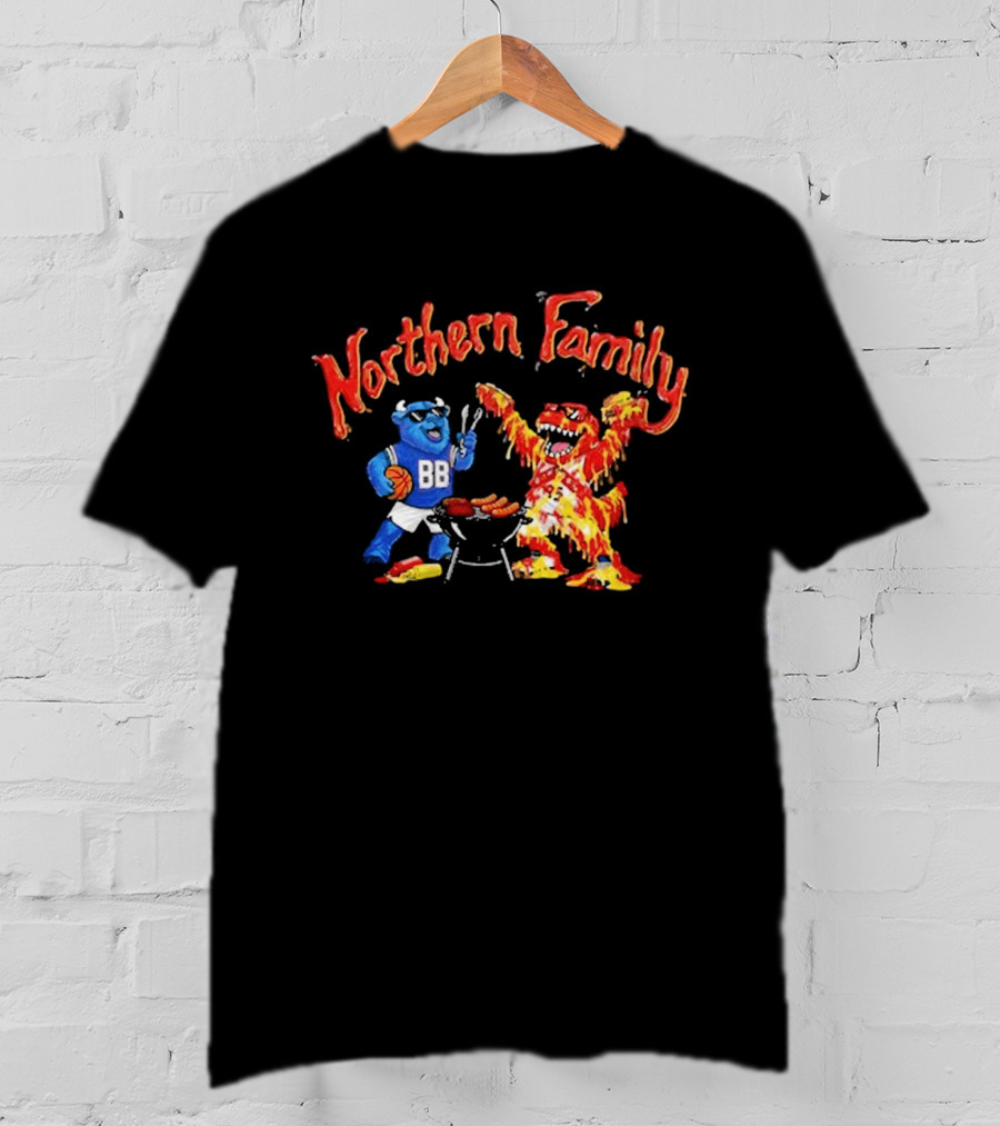 Toronto Raptors Bills Night 2026 Northern Family Hey Ey Ey T-Shirt
