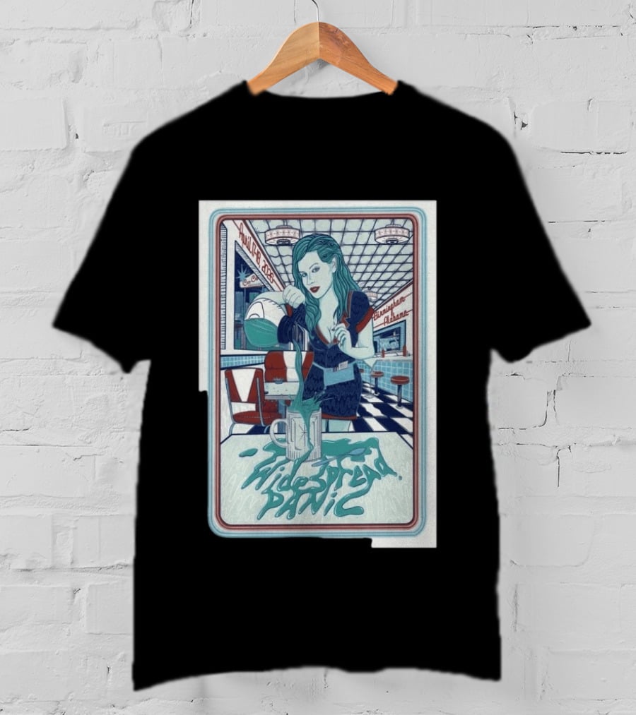 Widespread Panic April 17 18 2026 Birmingham Alabama Event Retro Diner T-Shirt