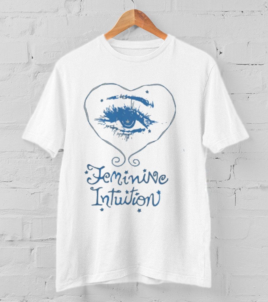 Olivia Rodrigo Feminine Intuition Eye Heart Star T-Shirt