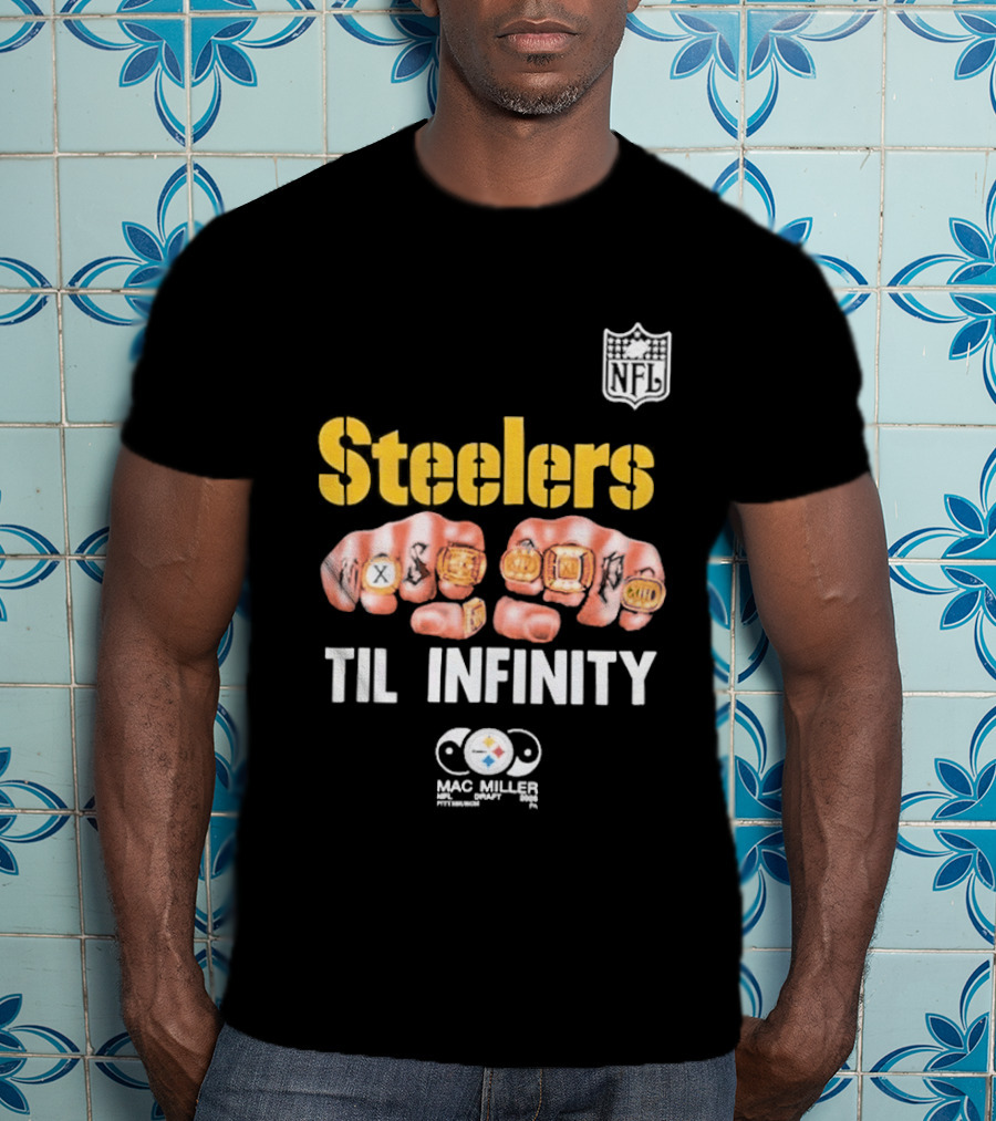 Steelers Til Infinity Mac Miller NFL T-Shirt