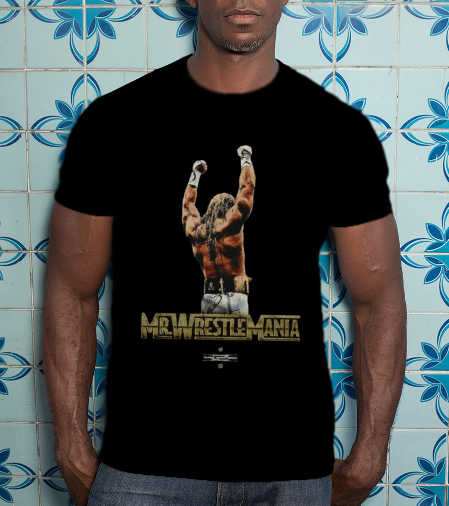 Mr. WrestleMania Shawn Michaels Vintage Wrestling T-Shirt