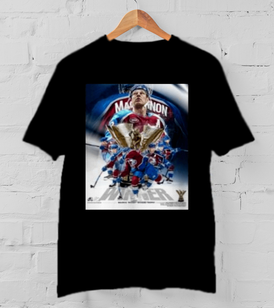 Nathan Mackinnon Winner 2026 Rocket Richard Trophy Colorado Hockey Team T-Shirt