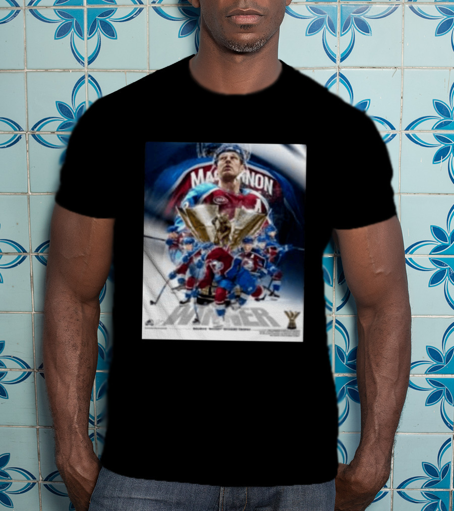 Nathan Mackinnon Winner 2026 Rocket Richard Trophy Colorado Hockey Team T-Shirt