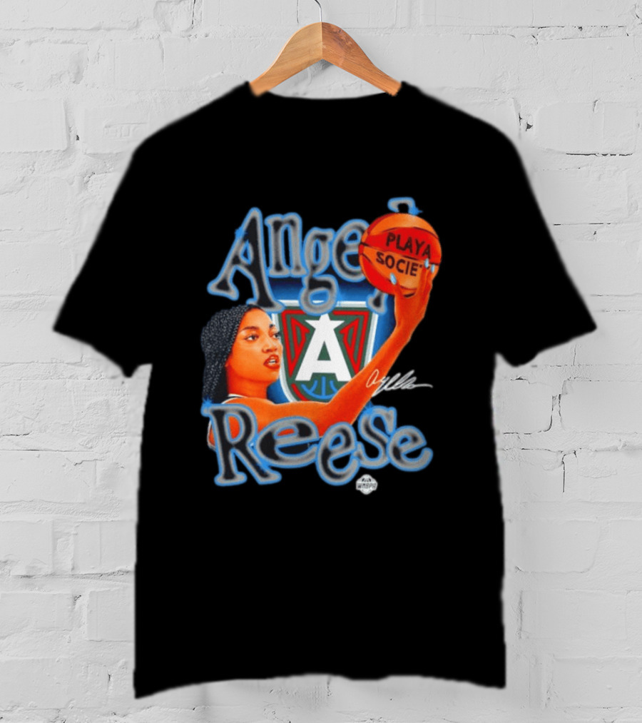 Angel Reese Atlanta Dream Playasocié WNBA T-Shirt