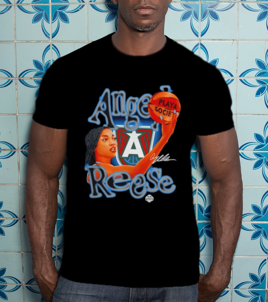Angel Reese Atlanta Dream Playasocié WNBA T-Shirt