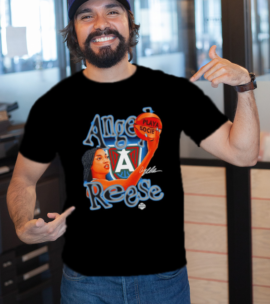 Angel Reese Atlanta Dream Playasocié WNBA T-Shirt