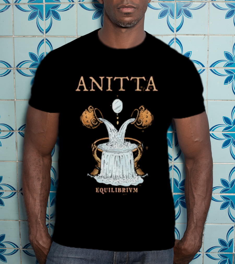 Anitta Equilibrivm Water Dual Amphora Pouring Balance T-Shirt
