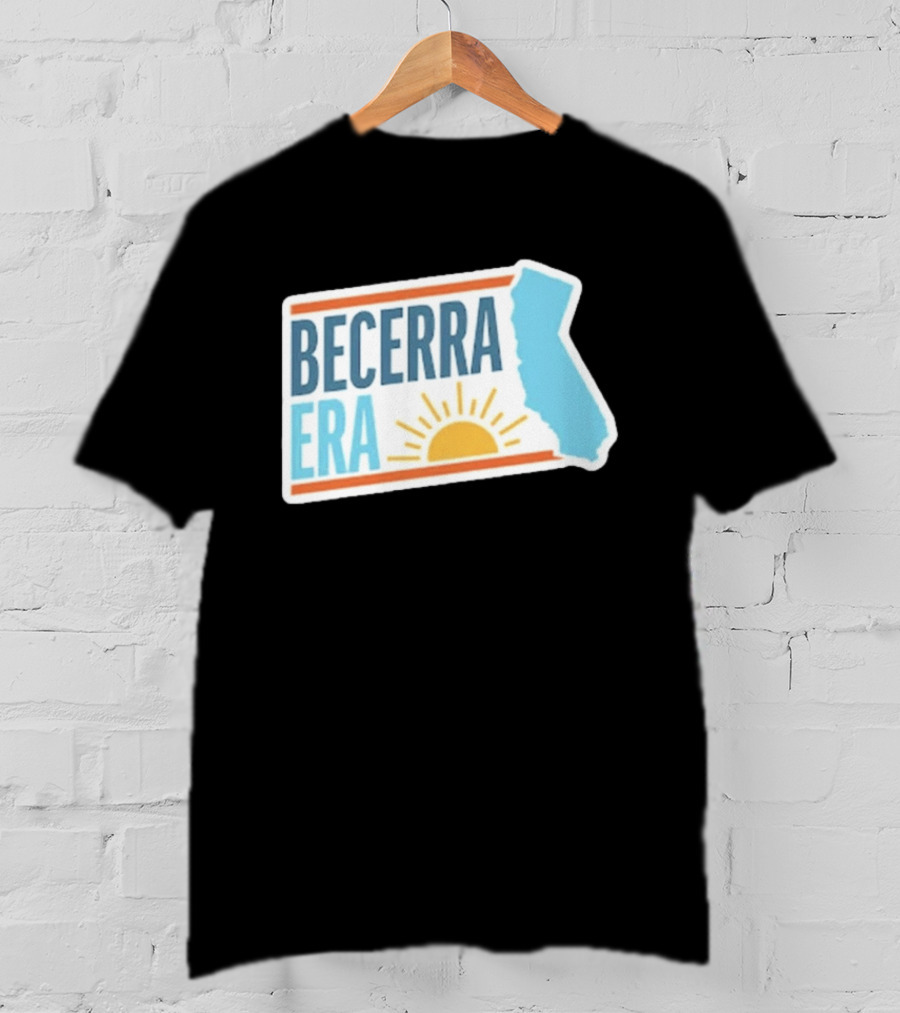 Becerra Era California Celebration Sunburst T-Shirt