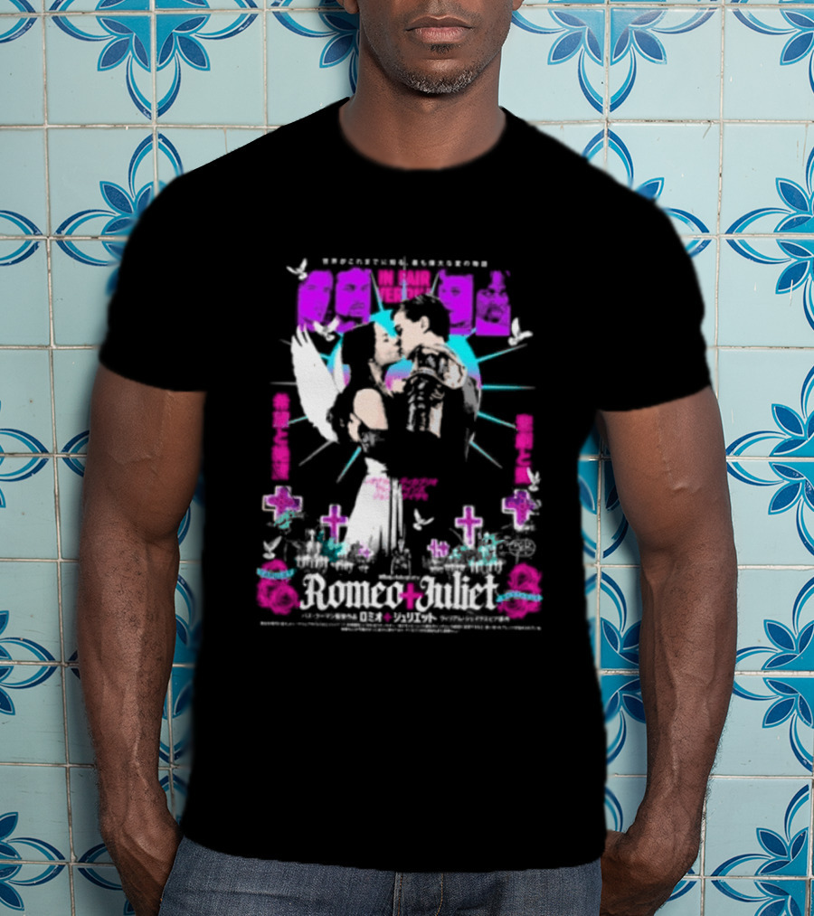 Rucking Fotten Hope Despair Local God Variant Colorway Anime Collage T-Shirt
