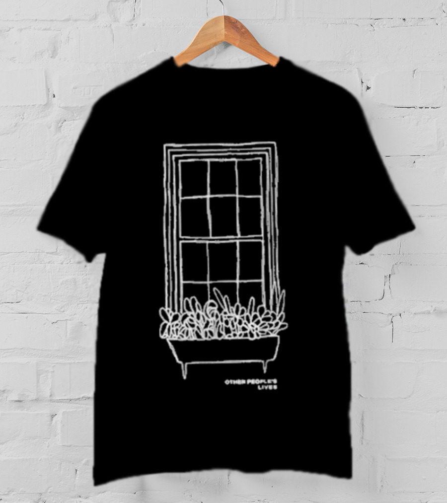 Dan Campbell Window Flower Box Sketch T-Shirt
