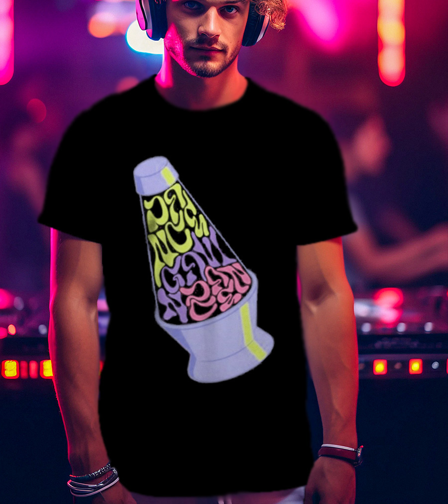 Dance Gavin Dance Neon Lava Lamp T-Shirt