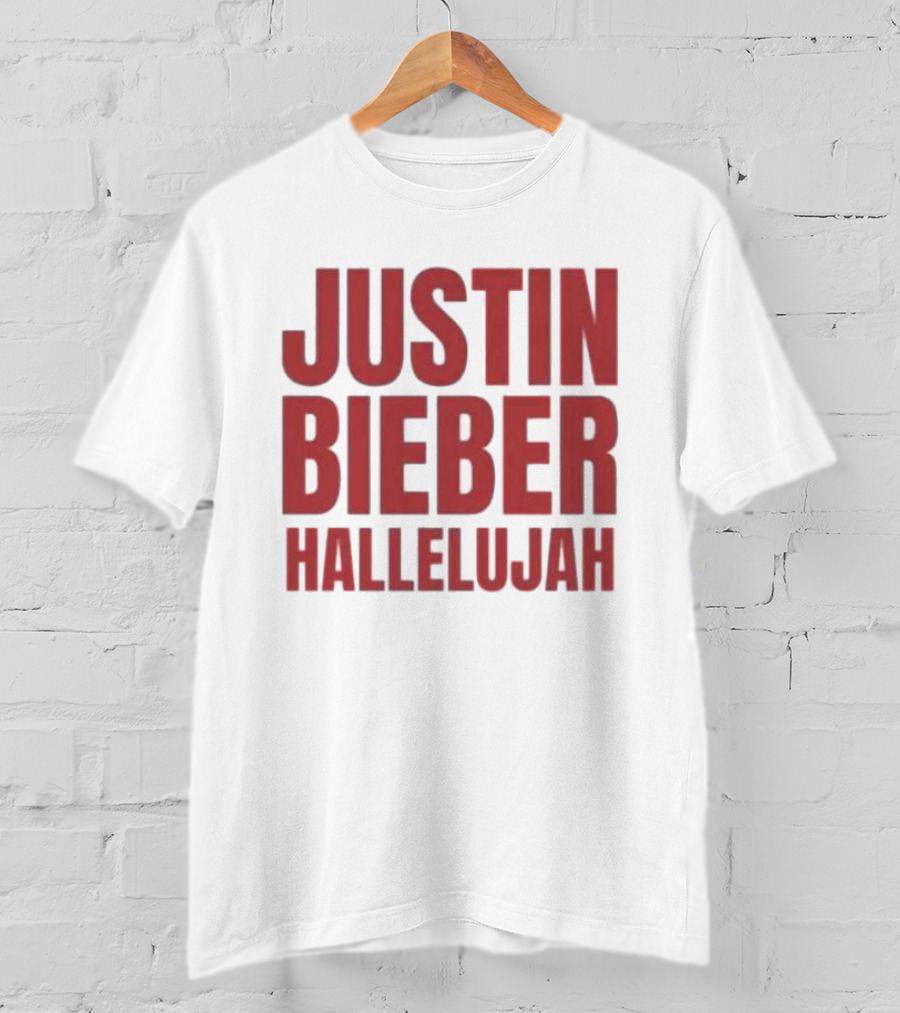 Justin Bieber Hallelujah T-Shirt