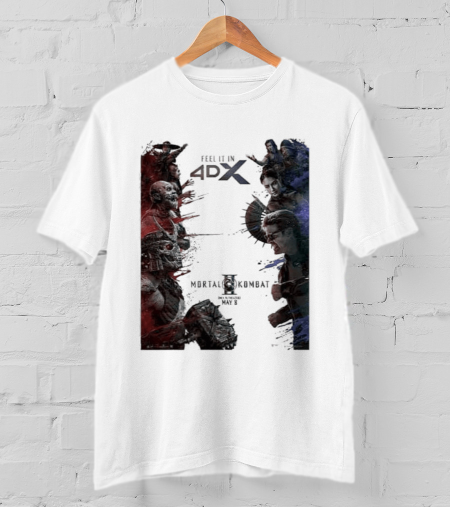 Mortal Kombat II 4DX Exclusive In Theaters May 8 2026 T-Shirt
