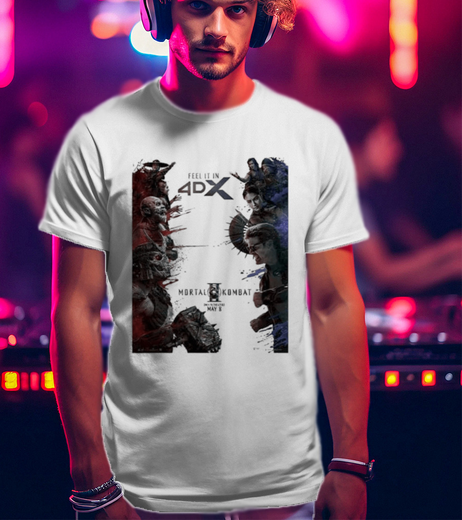 Mortal Kombat II 4DX Exclusive In Theaters May 8 2026 T-Shirt