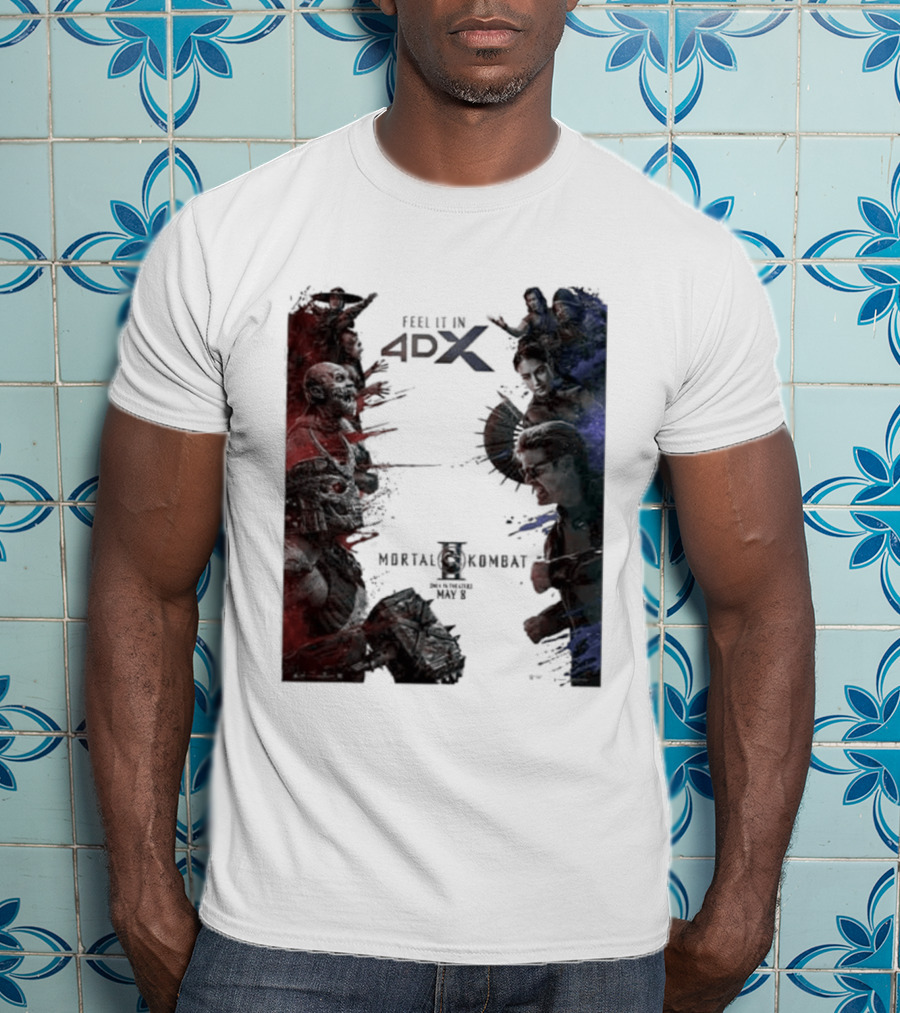 Mortal Kombat II 4DX Exclusive In Theaters May 8 2026 T-Shirt