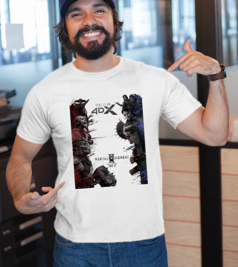 Mortal Kombat II 4DX Exclusive In Theaters May 8 2026 T-Shirt