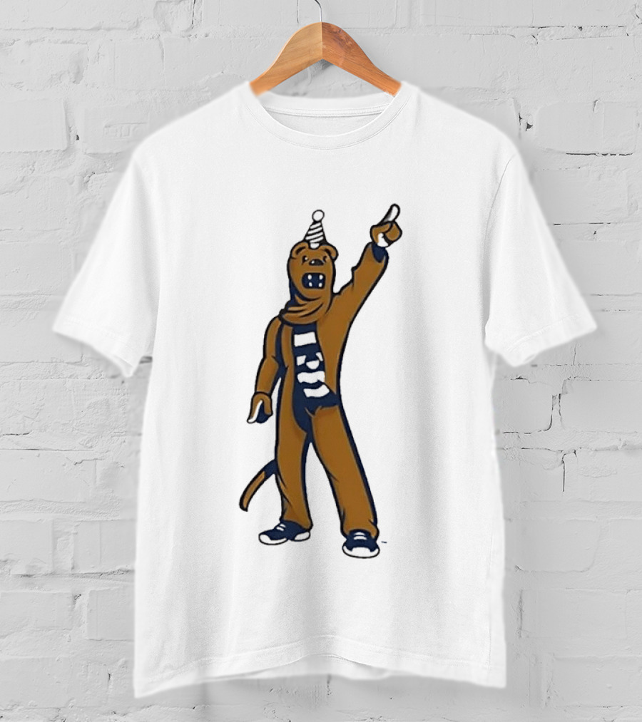 Penn State Nittany Lions Mascot Roaring Fan Spirit Outfit T-Shirt