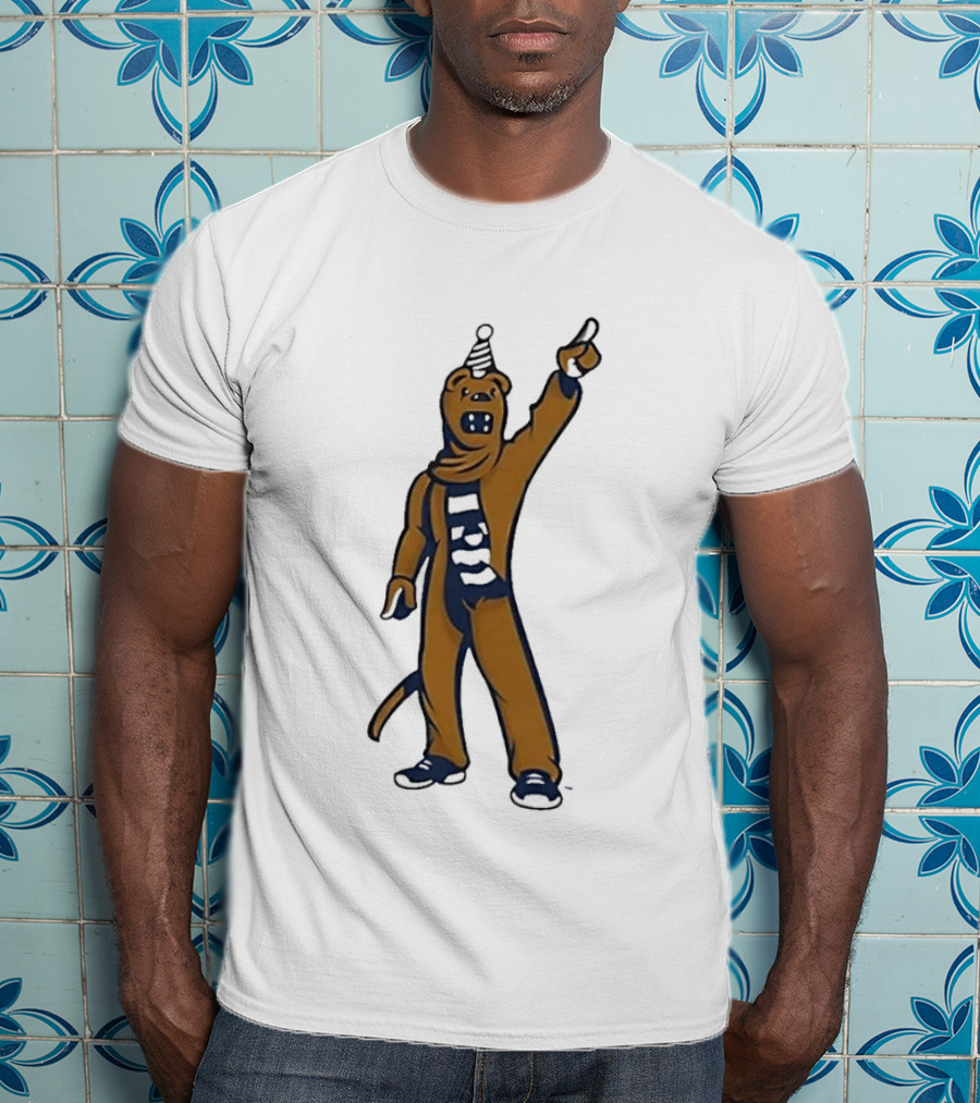 Penn State Nittany Lions Mascot Roaring Fan Spirit Outfit T-Shirt