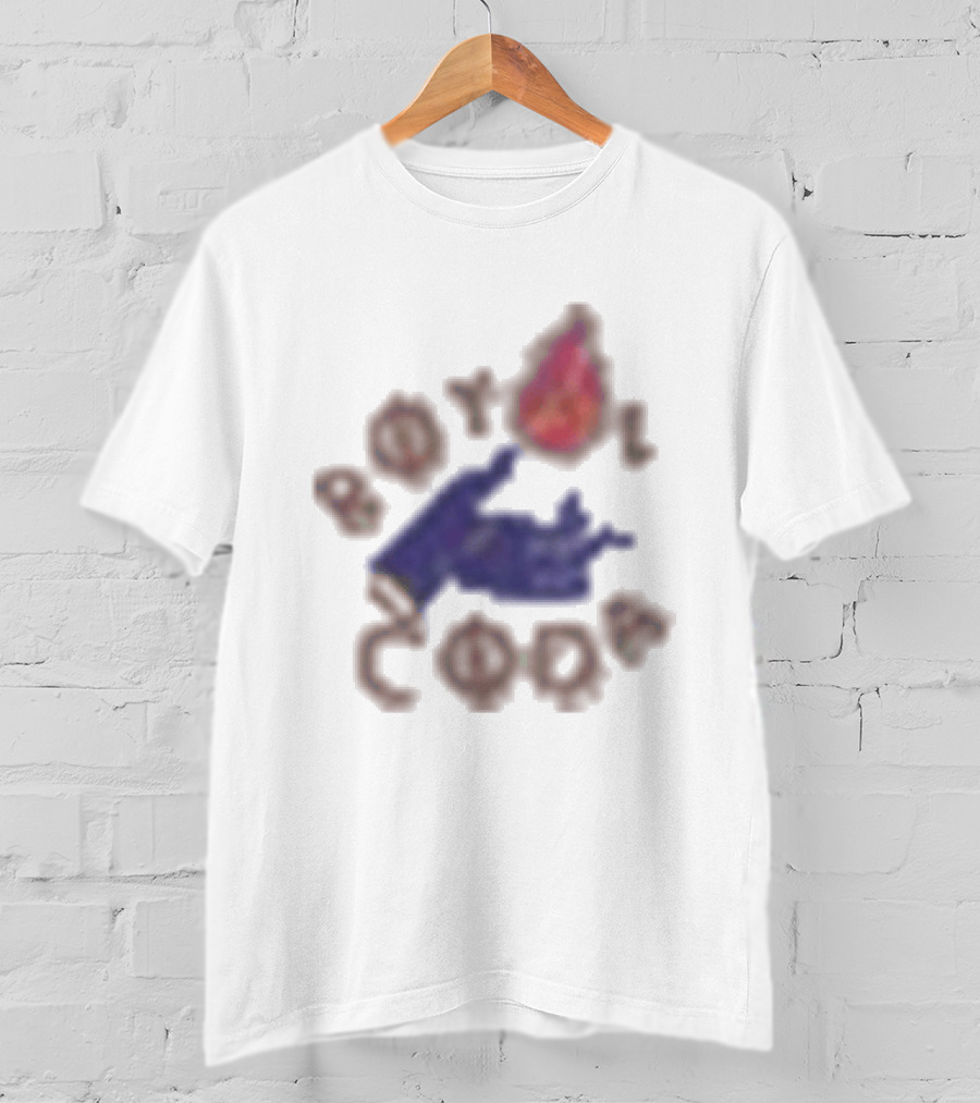 Boys Of Color Indigo Flame And Hand T-Shirt