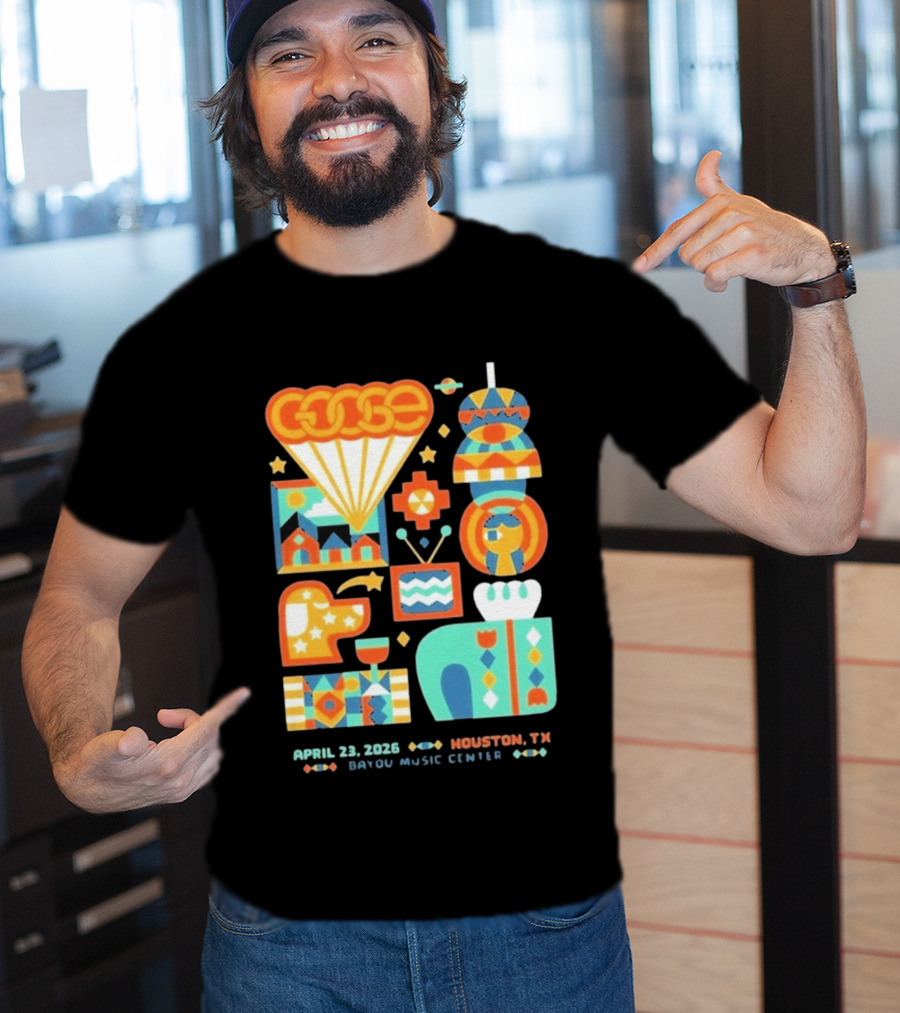 Goose April 23 2026 Houston TX 713 Music Hall Event T-Shirt