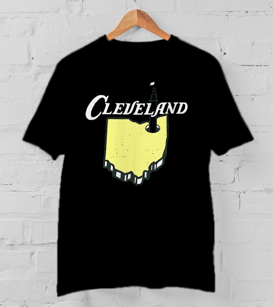 Cleveland Golf 2026 Ohio Map Tower T-Shirt