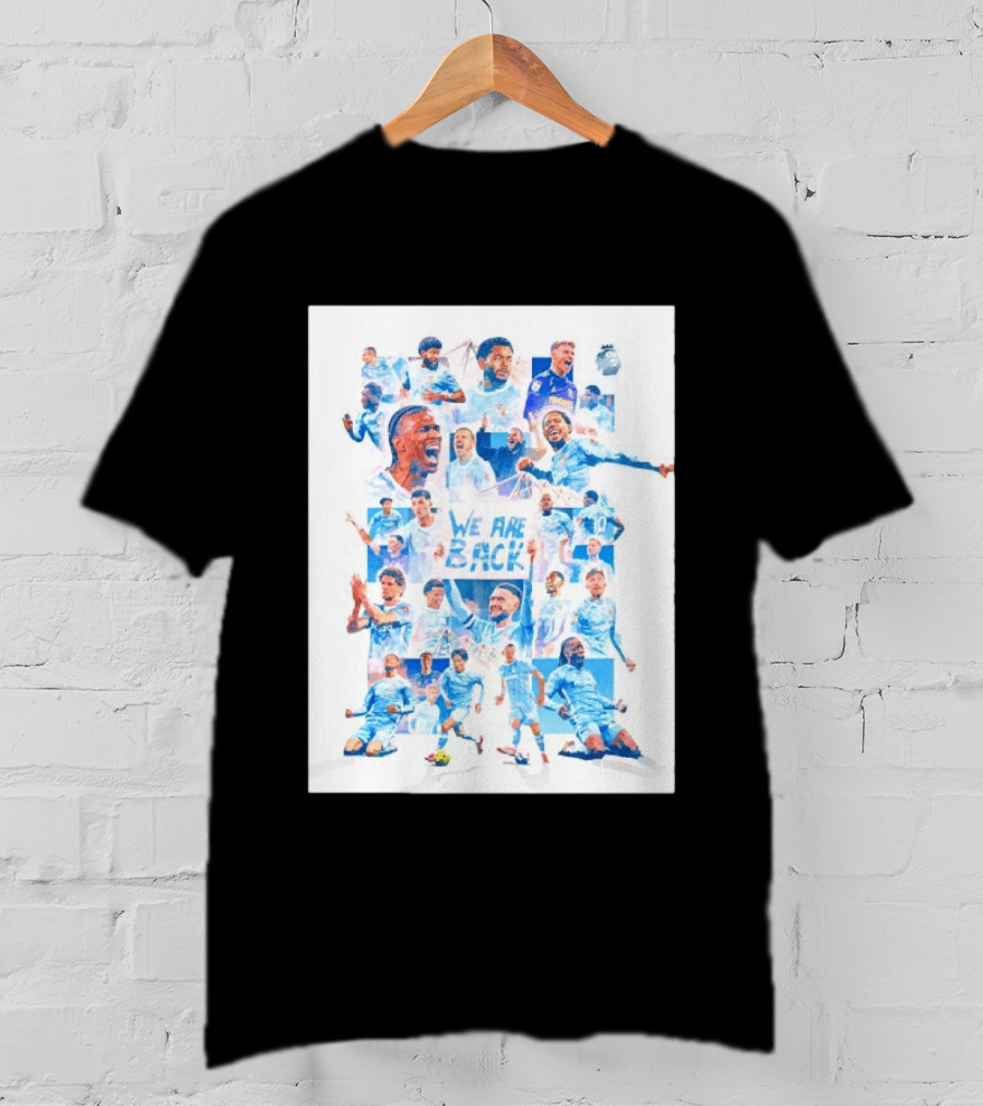 Coventry City Football Club We Are Back Celebration Players Team Unity T-Shirt
