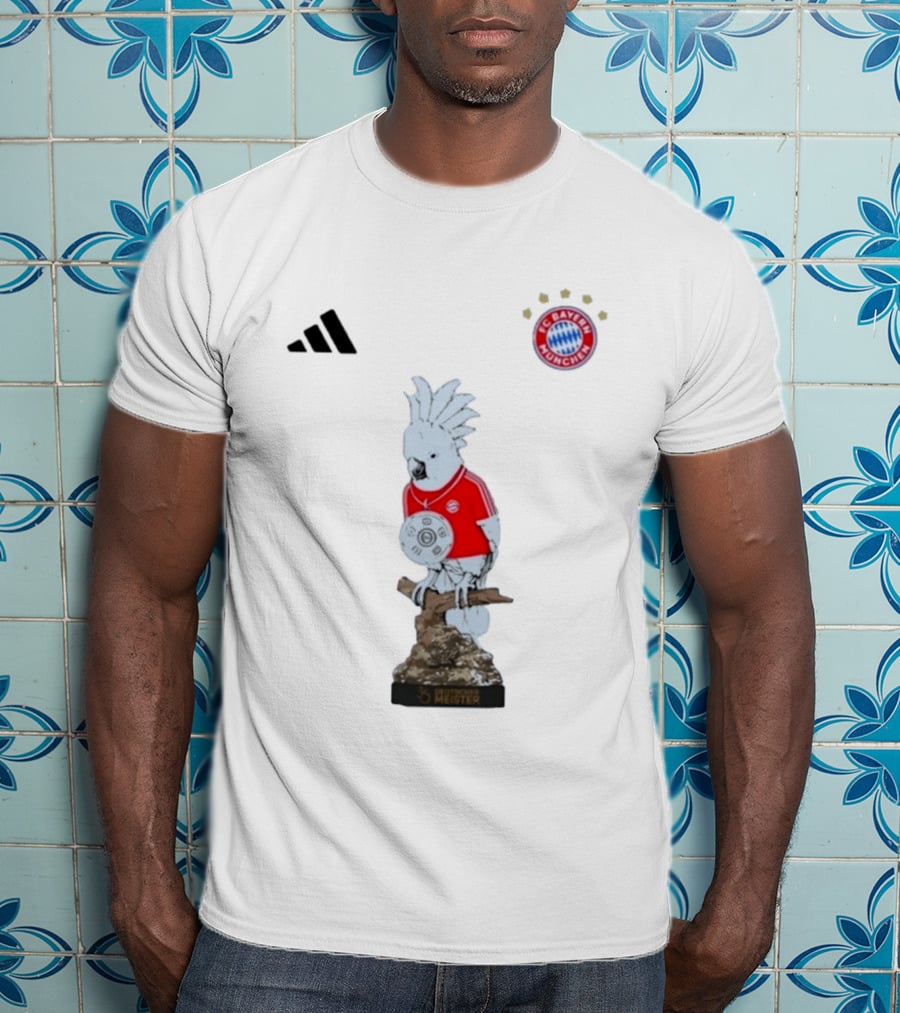 Fc Bayern München Deutscher Meister 2026 Cockatoo Champion Bundesliga T-Shirt