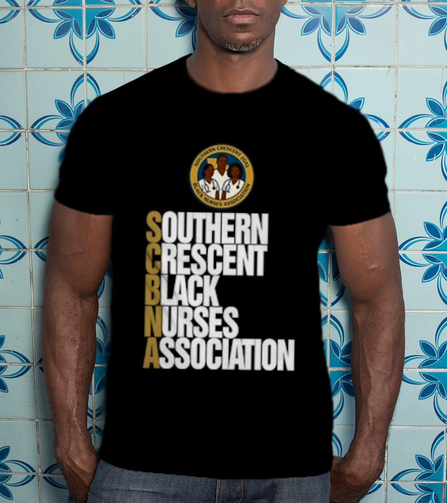 Southern Crescent Black Nurses Association Diversity Unity Healthcare Community T-Shirt