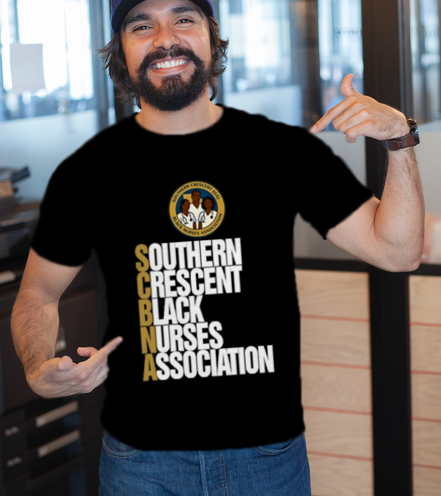 Southern Crescent Black Nurses Association Diversity Unity Healthcare Community T-Shirt