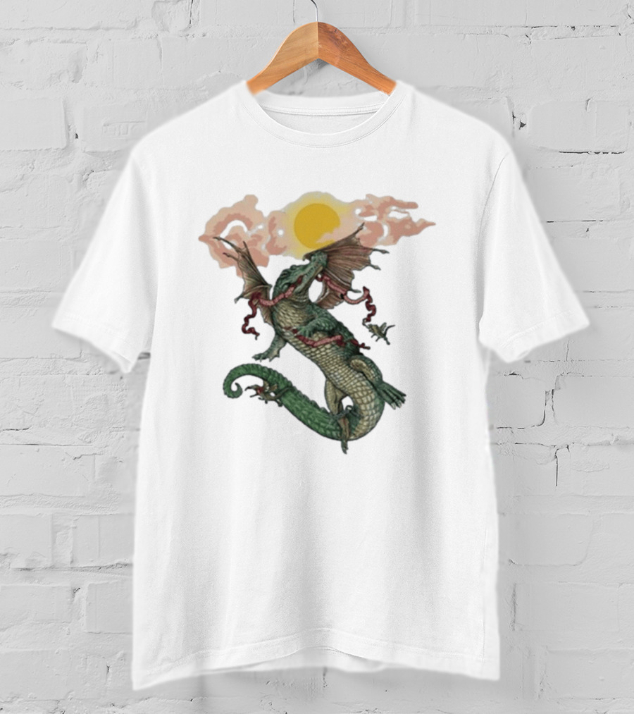 Goose St. Augustine Spring 2026 Event Dragon With Sun And Clouds T-Shirt
