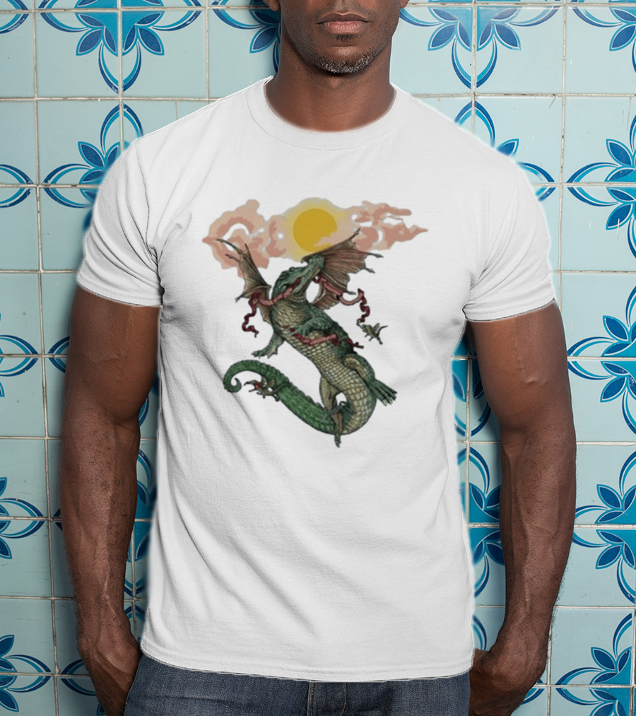 Goose St. Augustine Spring 2026 Event Dragon With Sun And Clouds T-Shirt