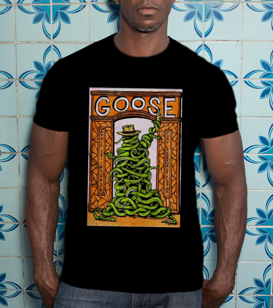 Goose War Memorial Auditorium Fort Lauderdale April 15 16 2026 T-Shirt