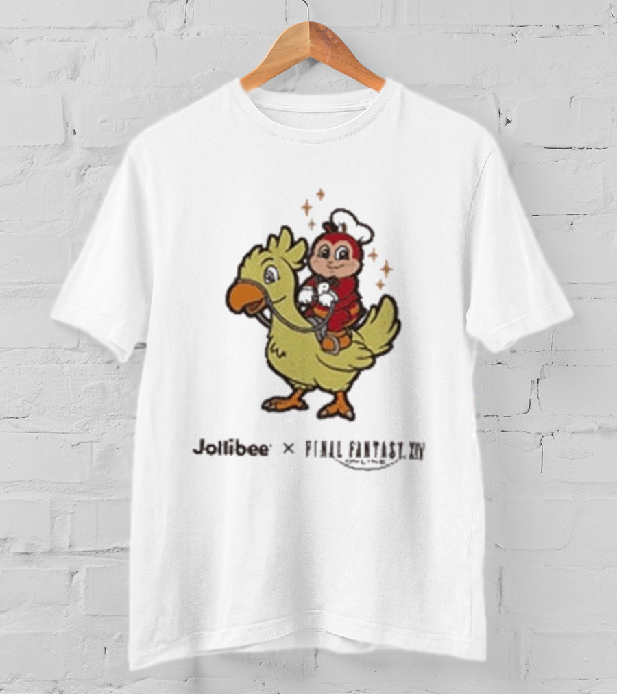 Jollibee X Final Fantasy XIV Chocobo Collaboration T-Shirt