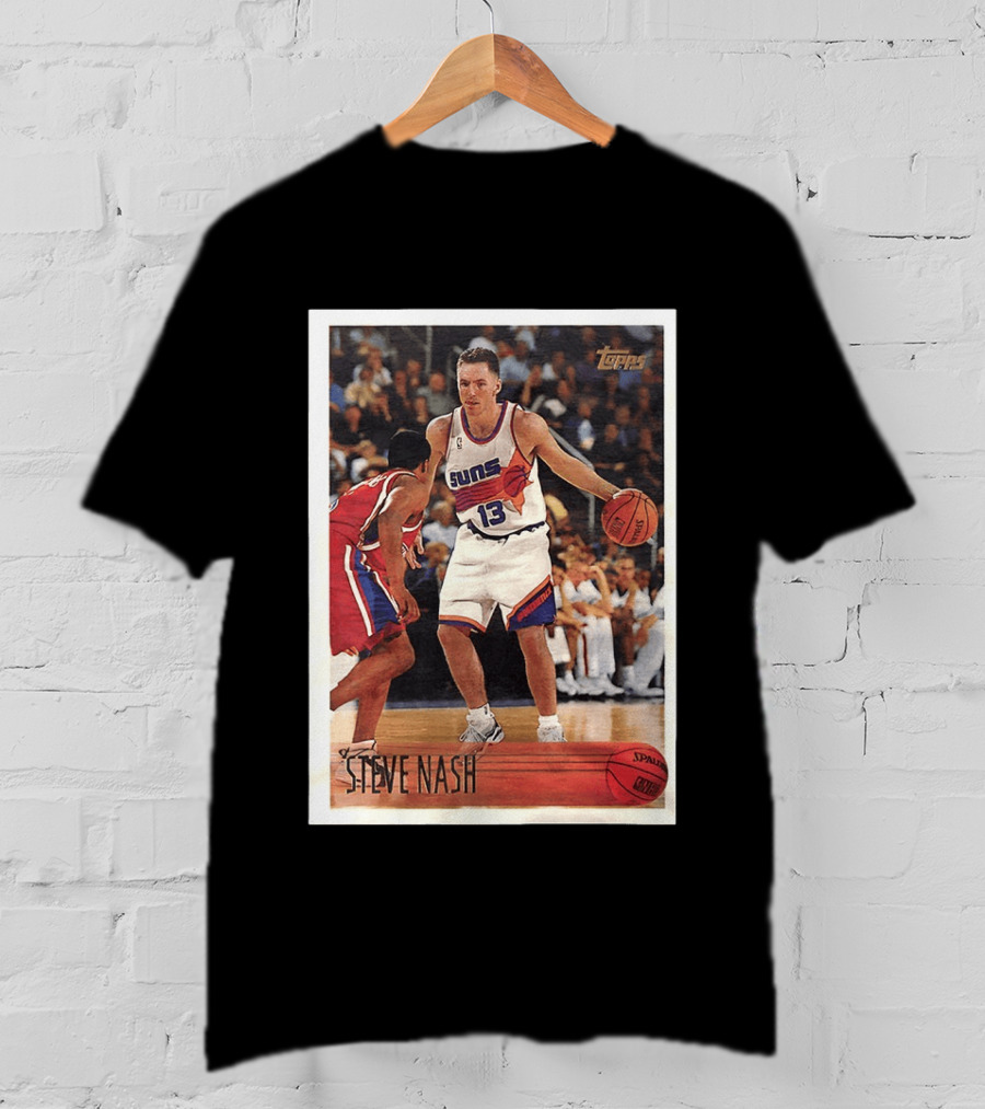 Steve Nash Phoenix Suns Topps NBA Card 13 T-Shirt