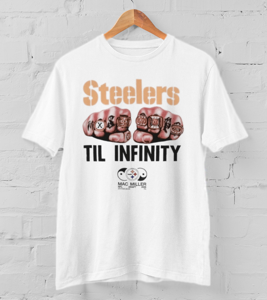 Steelers Til Infinity Mac Miller Most Dope Fists T-Shirt