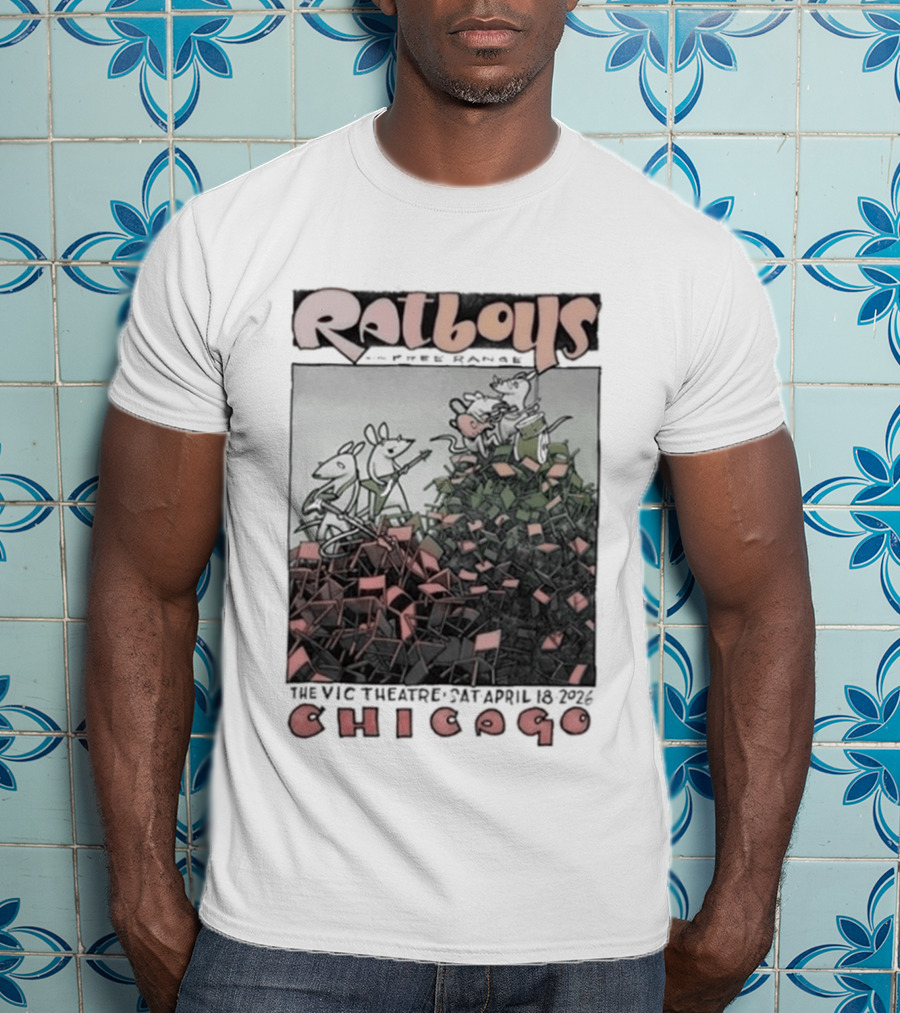 Ratboys Live At The Vic Theatre April 18 2026 Chicago IL T-Shirt