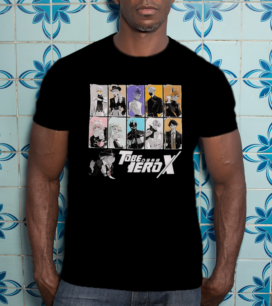 To Be Hero X Character Lineup Top 10 Heroes T-Shirt
